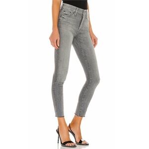 Mother the looker ankle fray size 30 grey color ‘all nighter’